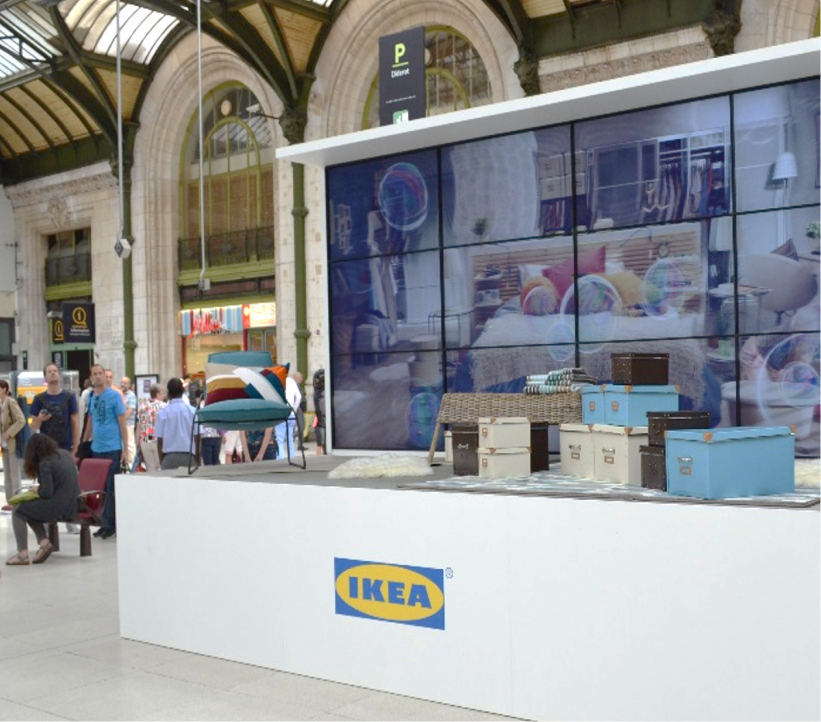 An Ikea POS-Display