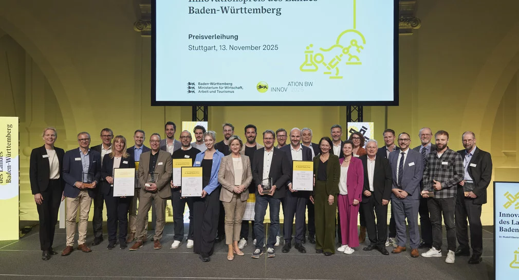 Economy Minister confers the 41. Innovation Award of the State of Baden-Württemberg