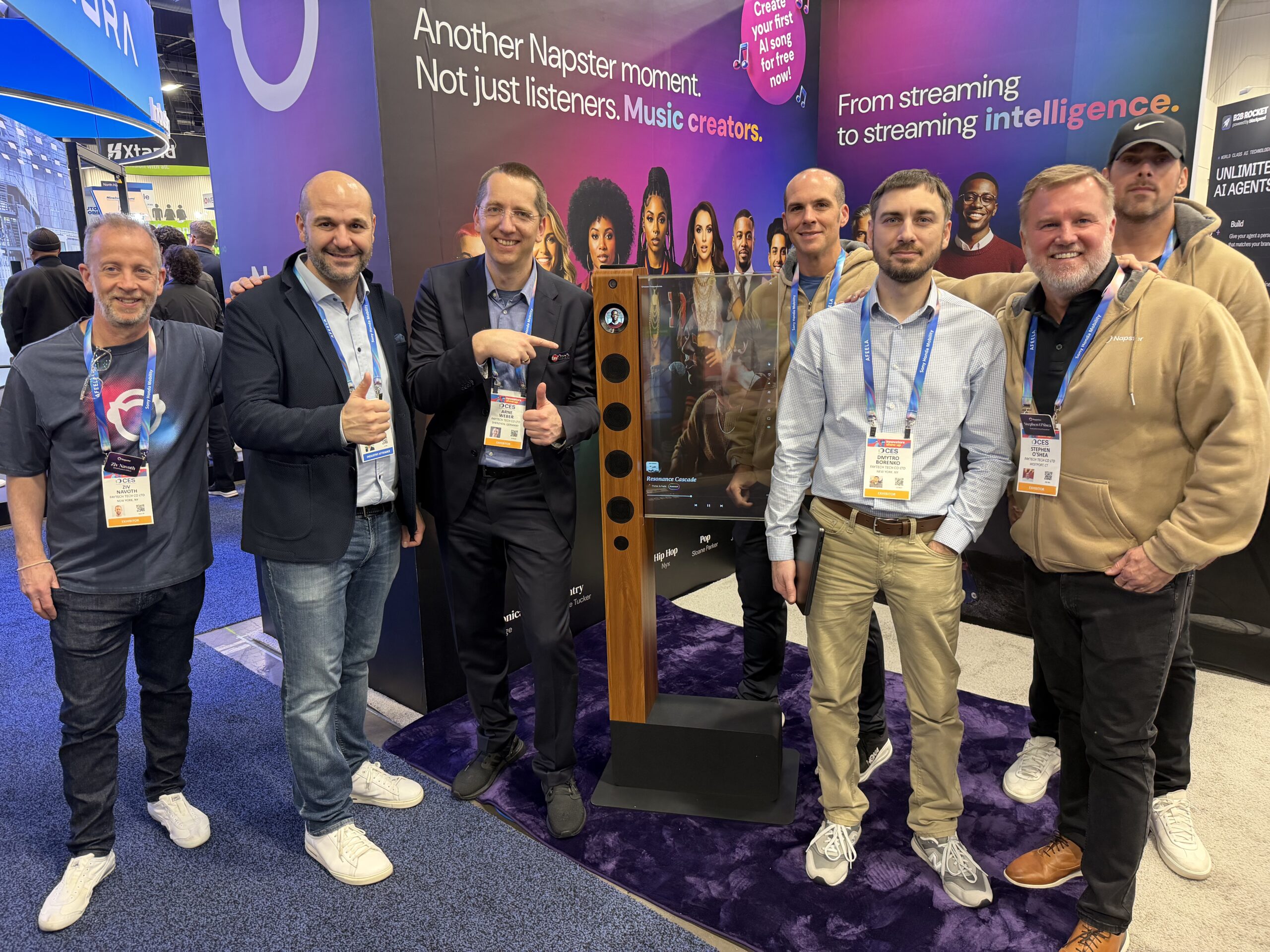 3D Global is the 3D technology partner of Napster View