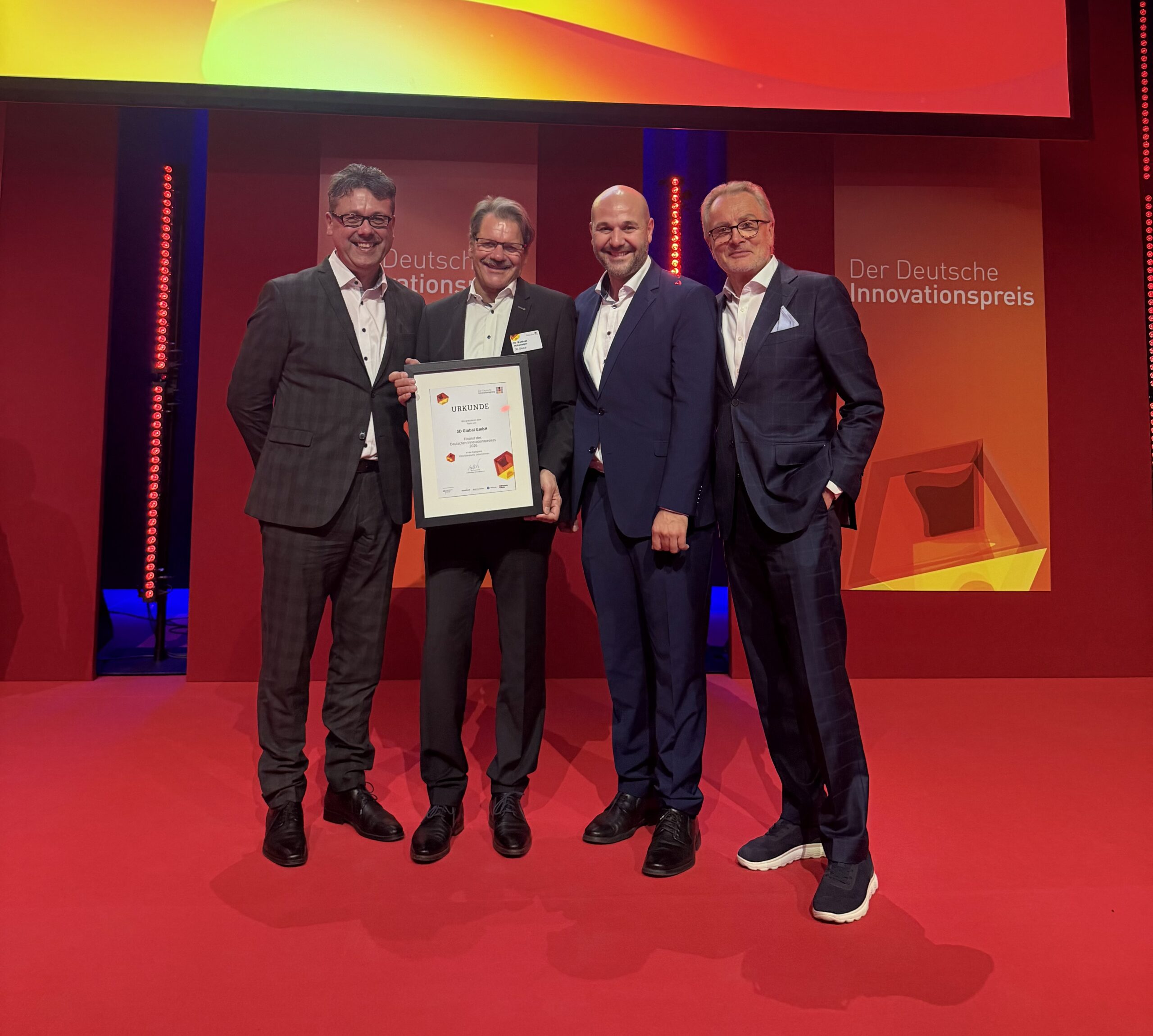 3D Global zählt zu den Finalisten des Deutschen Innovationspreises 2026