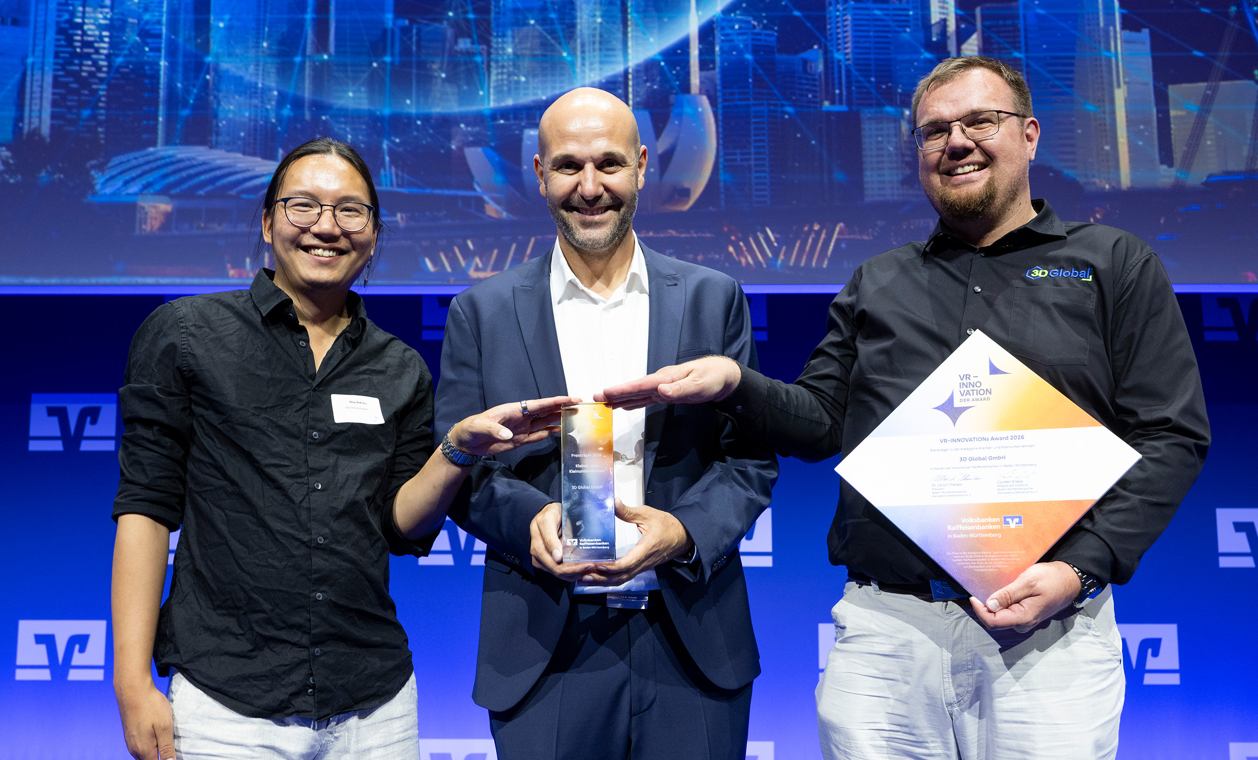3D Global wins VR INNOVATIONs Award 2026